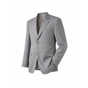 Today's Man Cecchi Paolo 1928 Gray Pinstripe Wool Blend Blazer 44L Made in Italy